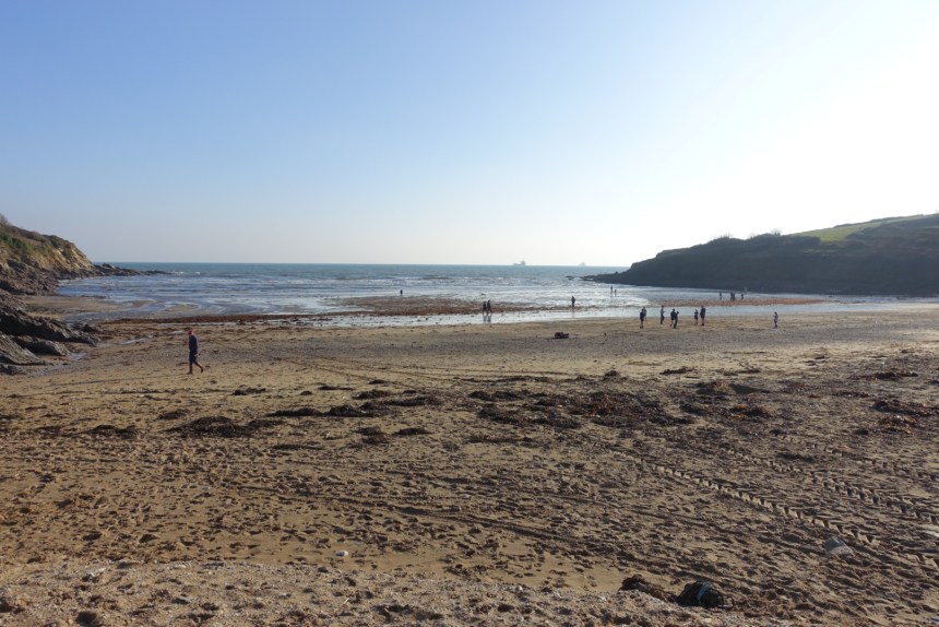 Maenporth in January