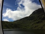 Tent view at Angle Tarn, Cumbria