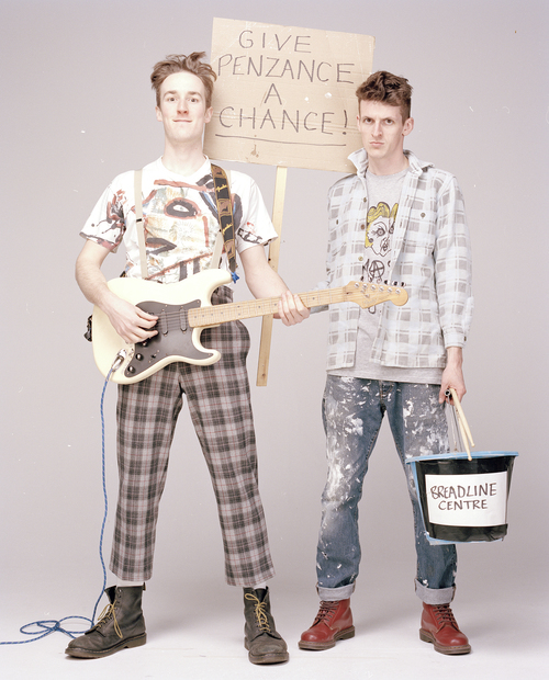 Two Punks and a Tandem, photo by Steve Tanner